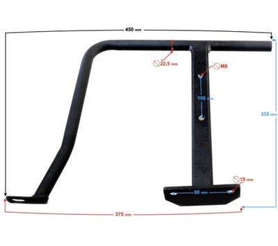 ПОДНОЖКА ПРАВАЯ ATV ROAD HUNTER 200 