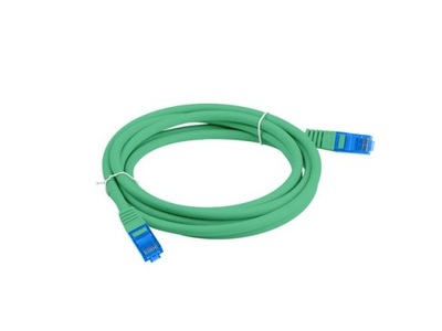 LANBERG PATCHCORD S/FTP KAT.6A 2M ZIELONY LSZH CCA (FLUKE PASSED) PCF6A-10C