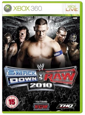 Gra Smackdown vs Raw 2010 na konslę Xbox 360