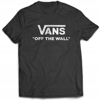 Koszulka męska VANS-005 czarna r.M