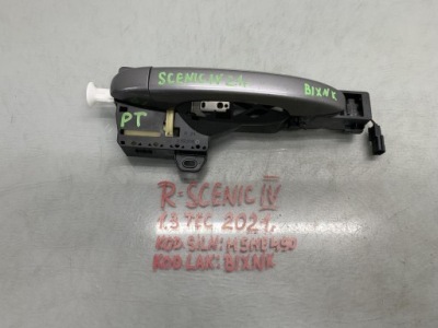 Ручка двері правий задня renault scenic iv 1.3 tec 21 r 806067663 фото №1