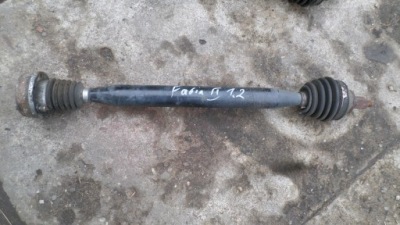 Skoda fabia 2 1.2 приводной вал правая передняя 6q0407272bd фото №1