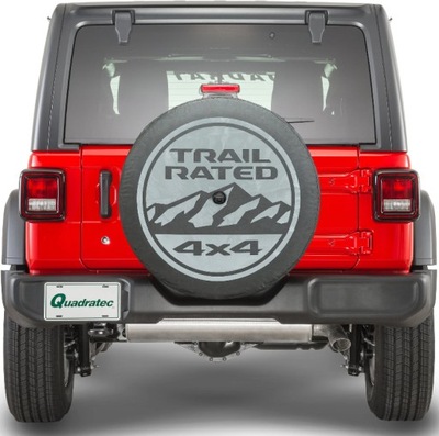 Захист чохол колеса запаска jeep wrangler jl 2018+ фото №1