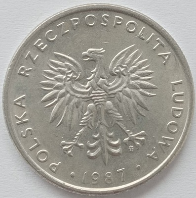 20 Złotych 1987 Piękny (F)