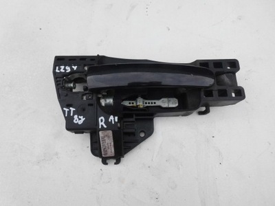 Ручка наружная audi tt 8j правая czarna lz9y фото №1