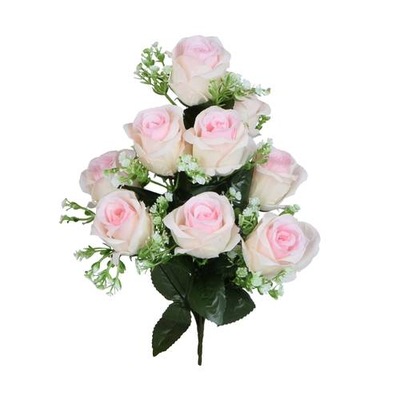 Róża bukiet 45 cm sztuczny róż