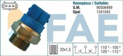 CONMUTADOR DE VENTILADOR DEL RADIADOR OPEL  