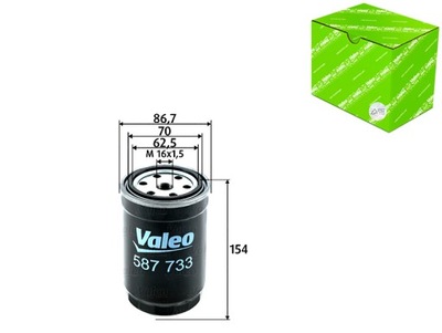 FILTRO COMBUSTIBLES - DIESEL PEUGEOT BOXER 2.5 DIESEL 12 1996-8 1998 VALEO  