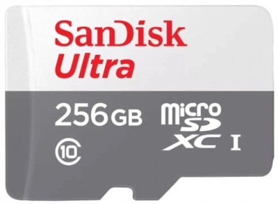 Karta pamięci SANDISK Ultra microSDXC 256GB 100MBs