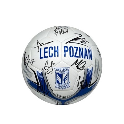 Lech Poznań - Piłka z autografami 2024