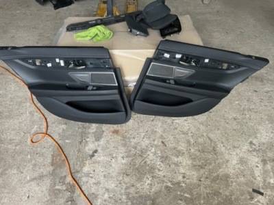 Bmw 7 g11 обивка обшивка дверь левый правый фото №1