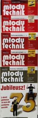 Młody technik x 24 numery, roczniki 2006-2011