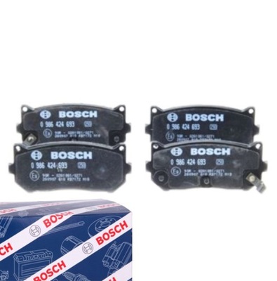 ZAPATAS DE FRENAPARA PARTE TRASERA BOSCH PARA KIA CARENS II  