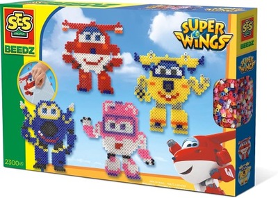 Super Wings Samoloty Koralikowe prasowan SES 06294