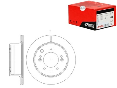 ДИСКИ ТОРМОЗНЫЕ ТОРМОЗНЫЕ REMSA 5.84113E 305 420202 2401200
