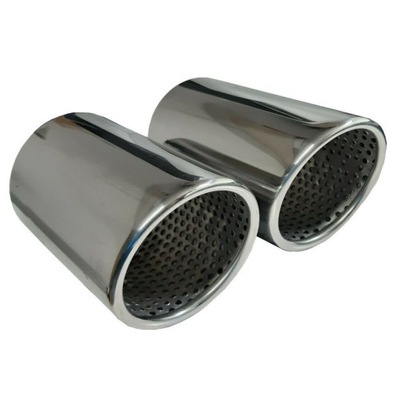 END EXHAUSTION SILENCER 2 PC. INOX CHROME AUDI Q3  