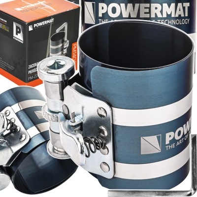 ZACISKACZ DO PIERŚCIENI TŁOKA 50-155 MM OPASKA REGULOWANA STAL NIERDZEWNA