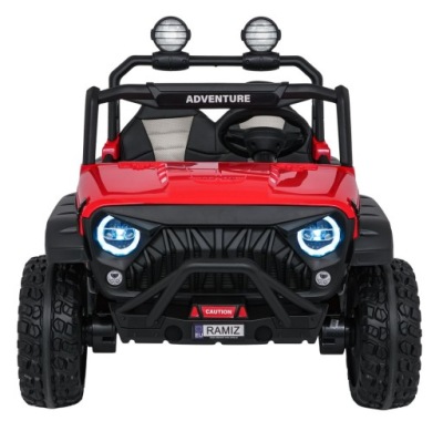 Auto na akumulator Pojazd Terenowy PASSION 4x4 Czerwony