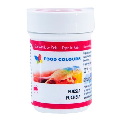 Barwnik w żelu Food Colours FUKSJA 35g