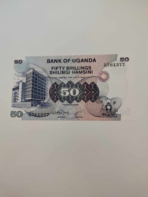 Uganda - 50 Szylingów - UNC