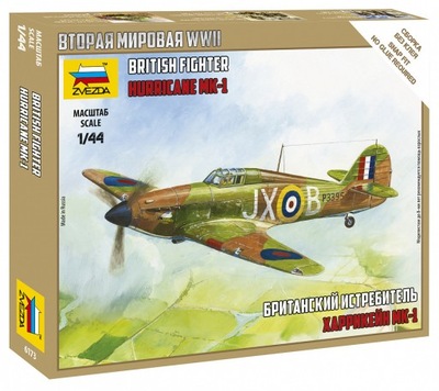 1:144 British Fighter Hawker Hurricane Mk.I