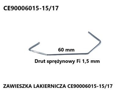 Zawieszki Lakiernicze S CE90006015-15/17 50 szt.