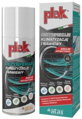 PLAK AIRCLIM DEZYNFEKCJA KLIMATYZACJI GRANAT 200ML