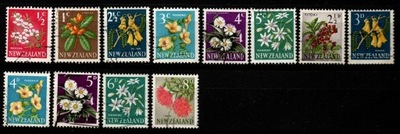 Nowa Zelandia seria znaczków pocztowych ( Flora - kwiaty )