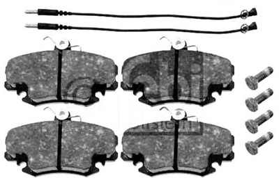 КОЛОДКИ ТОРМОЗНЫЕ FEBI BILSTEIN 7711130036 77012017