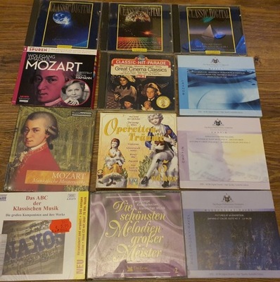 16 Zestaw CD z muzyką klasyczną.