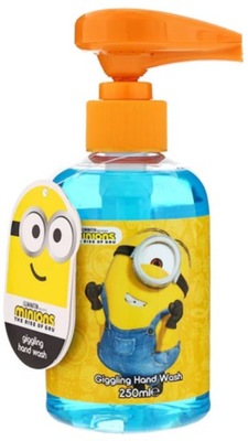 Mydło dzieci grające MINIONS żel mydełko 250ml MINIONKI