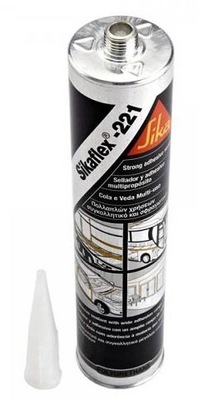 SIKA 221 SIKAFLEX KLEJ USZCZELNIACZ SZARY 300ML