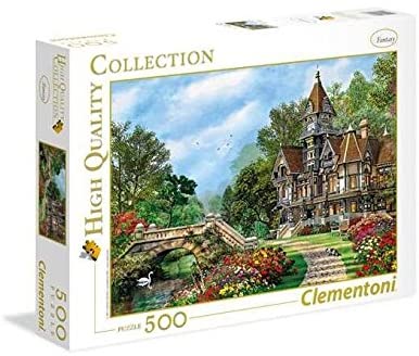 Clementoni 500 Old Waterway Cottage High Quality