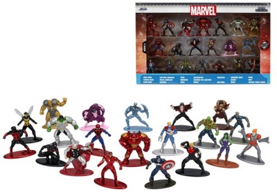 JADA Metalowe Figurki Marvel Nano 20-pak 253225018