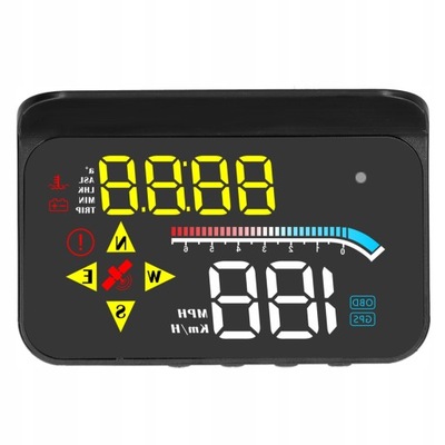 Auto OBD2 GPS Systerm HUD Wyświetlacz HeadUp