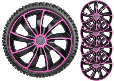 WHEEL COVERS 15 - KIA LANCIA LAND ROVER MAZDA MINI  