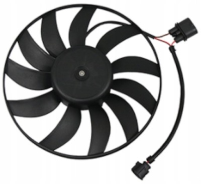 Вентилятор радіатора audi a3 8p 1.6 2003-2012 новий фото №1