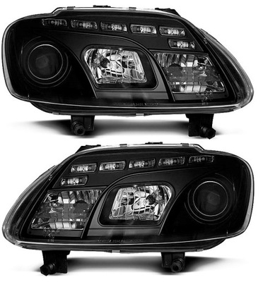 Reflektory Lampy kpl Day line light LED Tuning VW Touran 1t Caddy III 3 2k