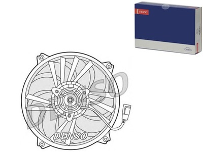 Вентилятор радиатора с корпус citroen berlingo фото №1