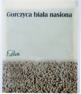 Gorczyca biała nasiona 50g Flos