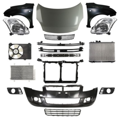 Swift 07-10 перед бампер капот pas лампа крила фото №1