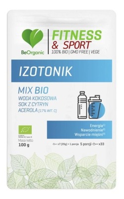 BeOrganic Izotonik Fitness Sport MIX Bio 100g