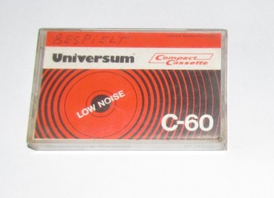 Kaseta magnetofonowa Universum C-60 Low Noise compact cassette