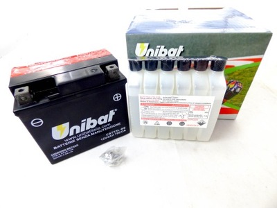 AKUMULATOR UNIBAT 4AH 12V P+ CBTX5L-BS