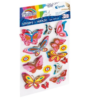 Naklejki dekoracyjne 3D Fiorello GR-NP018 motyle