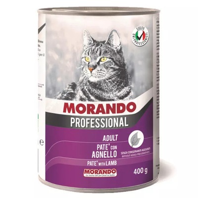 Morando Cat Pasztet z jagnięciną 400g