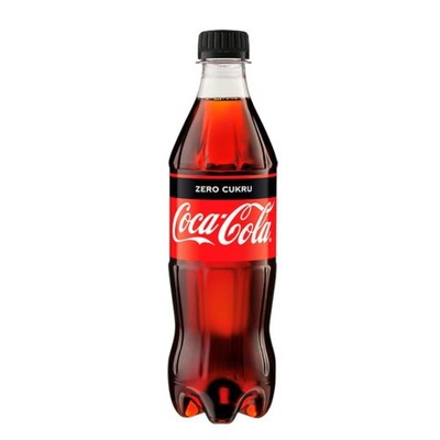 Napój gazowany COCA-COLA ZERO w butelce 0.5l