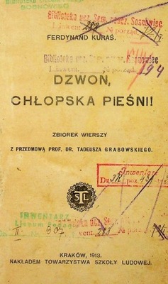 Dzwoń chłopska pieśni 1913r