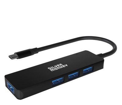 SILVER MONKEY Hub USB USB-C 4x USB 3.0