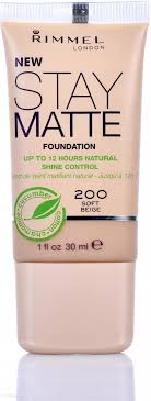 RIMMEL Stay Matte podkład fluid 200 Soft Beige